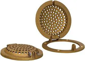 GROCO ROUND HULL STRAINER WITH ACCESS DOOR 1 MAX THRU-HULL