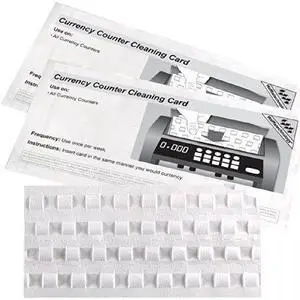 Royal Sovereign RBC-CLN Currency Counter Cleaning Cards Compatible With Most Bill Counters