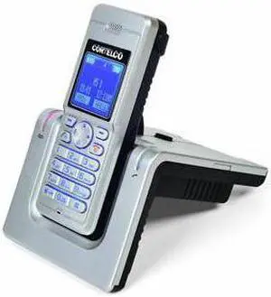 250000-VBA-NDL Black desk no dial
