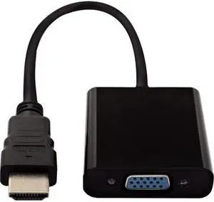 V7 CBLHDAVBLK-1N HDMI 1.4 to 15Pin VGA Adapter Dongle