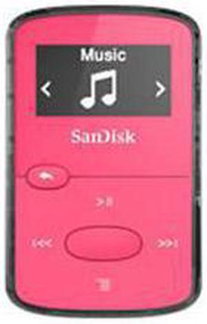 Sandisk Clip Jam Sdmx26-008G-G46p 8 Gb Flash Mp3 Player - Pink