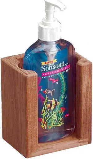 WHITECAP TEAK LIQUID SOAP HOLDER 62316