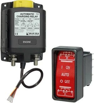 BLUE SEA 7623 ML SERIES HEAVY DUTY CHARGING RELAY W/ MAN CTL BLUE SEA 7623 ML SERIES HEAVY DUTY CHARGING RELAY W/ MAN CTL