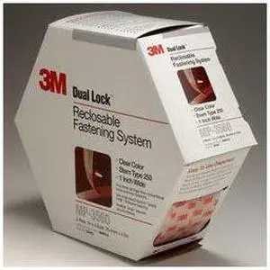 3M TM TB3560 1 X 10     DUAL LOCK RECLOSABLE FASTENER  CLEAR