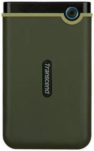 Transcend Storejet 25M3 Ts-2Tsj25m3g 2 Tb Portable Hard Drive - 2.5" External - Military Green