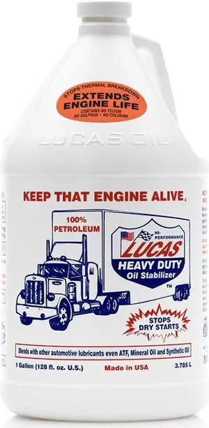 Lucas 10002 Oil Stabilizer Heavy Duty 4 Gallon