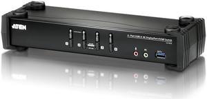 ATEN CS1924 4-Port USB 3.0 4K DisplayPort KVMP Switch ATEN CS1924 4-Port USB 3.0 4K DisplayPort KVMP Switch