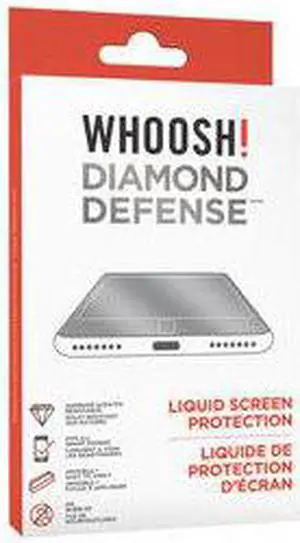 WHOOSH 1FGDDENFR DIAMOND DEFENSE LIQUID SCREEN PROTECTOR