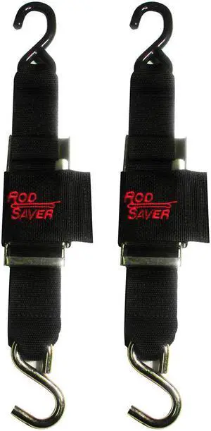Rod Saver Deluxe Trailer Tie-Down - 2" x 4' - Pair