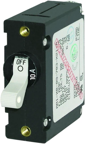 Blue Sea AC/DC Single Pole Magnetic World Circuit (White - 10 Amp) Blue Sea AC/DC Single Pole Magnetic World Circuit (White - 10 Amp)