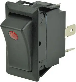 BEP SPST Rocker Switch - 1-LED - 12V/24V - ON/OFF