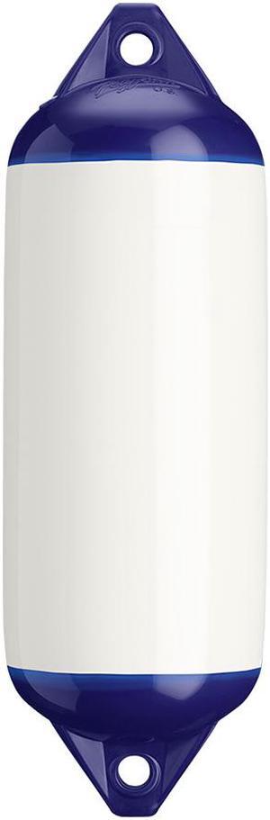 Polyform U.S. F-2 Twin Eye Fender 8.2 Inch X 25 Inch White - F-2-WHITE