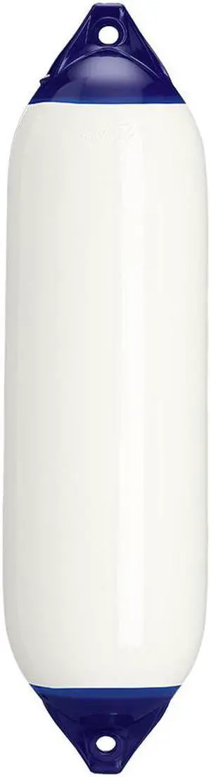 Polyform U.S. F-6 Twin Eye Fender 11 Inch X 42 Inch White - F-6-WHITE