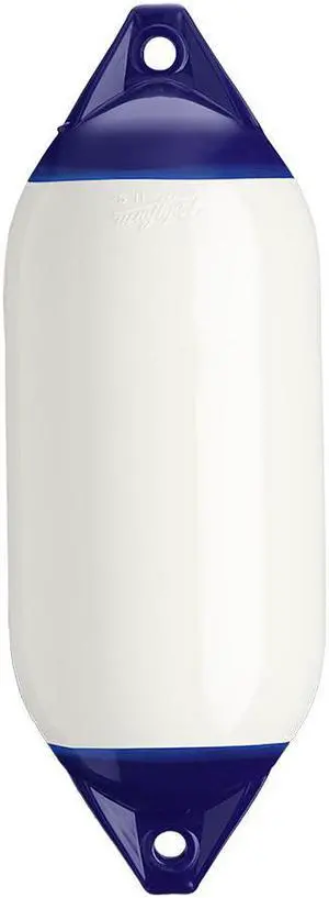 Polyform U.S. F-5 Twin Eye Fender 11 Inch X 30 Inch White - F-5-WHITE