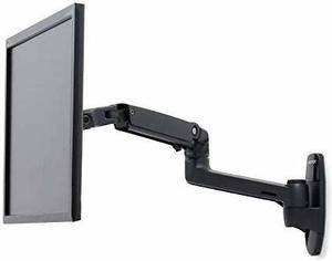 LX WALL MOUNT LCD ARM MATTE BLK
