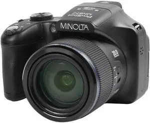 Minolta MN67Z-BK ProShot Wi-Fi Bridge Camera with 67x Optical Zoom, Black