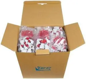 ICC IC107L6RWH MODULE, CAT 6, EZ, 400 PK, NO JACKEZ, WH