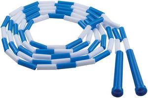 Champion Sport PR9 Segmented Plastic Jump Rope, 9ft, Blue/White
