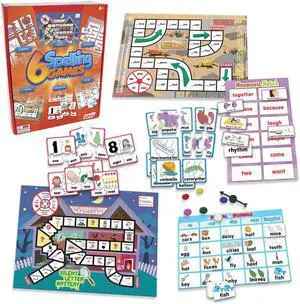 Junior Learning JRL408 6 Spelling Games Junior Learning JRL408 6 Spelling Games