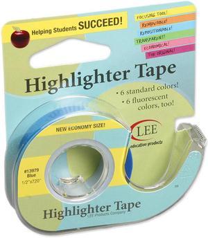 Lee Products Company LEE13979 Removable Highlighter Tape Blue