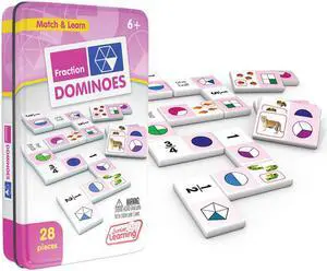 JUNIOR LEARNING FRACTIONS DOMINOES
