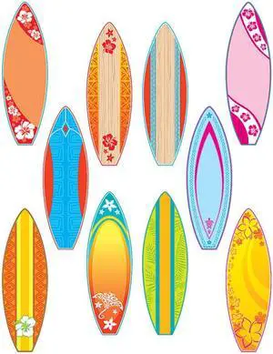 TEACHER CREATED RESOURCES (3 PK) SURFBOARDS ACCENTS TEACHER CREATED RESOURCES (3 PK) SURFBOARDS ACCENTS