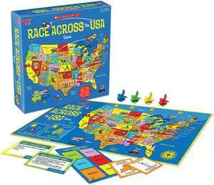 Scholastic - Race Across the USA Game