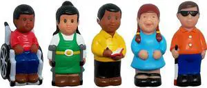 GET READY KIDS FRIEND WITH DISABILITY PLAY FIGURES GET READY KIDS FRIEND WITH DISABILITY PLAY FIGURES