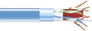 BLACK BOX C6ABC50S-BL-1000 CAT6A 650-MHZ SOLID ETHERNET BULK CABLE - SHIELDED (F/UTP), CMR PVC, BLUE, 1000-