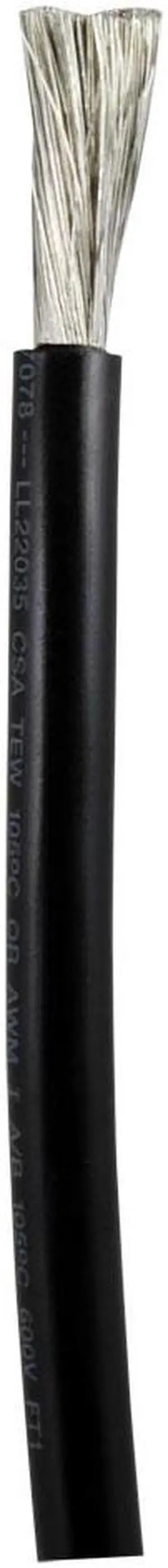 Ancor Black 8 AWG Battery Cable - 100' [111010]