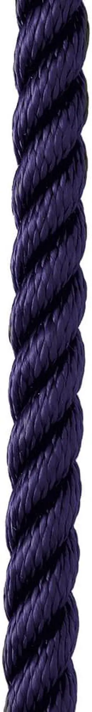 New England Ropes 3/8" X 25' Premium Nylon 3 Strand Dock Line - Navy Blue