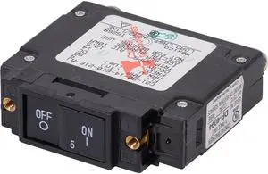 BLUE SEA 7440 UL-489 CIRCUIT BREAKER 5A DC FLAT ROCKER