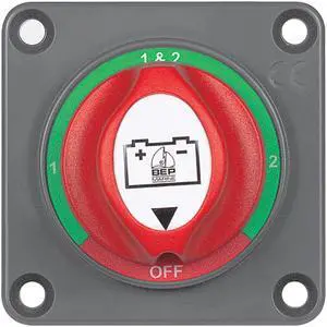 Bep Panel-Mounted Battery Mini Selector Switch