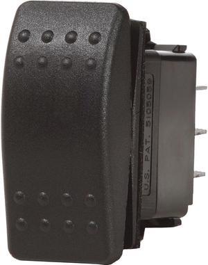 Blue Sea 7930 Contura II Switch SPST Black - OFF-(ON) [7930]
