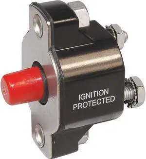 Blue Sea 2141 Medium Duty Push Button Reset-Only - 40A [2141]
