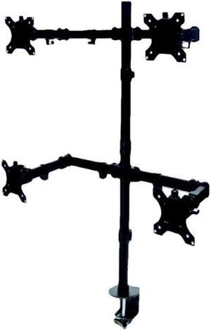 Manhattan 461566 Desk Mount For Lcd Monitor - Black