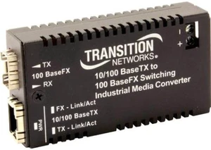 Transition Hardened Mini 10/100/1000 Bridging - Fiber media converter - Eth Transition Hardened Mini 10/100/1000 Bridging - Fiber media converter - Eth