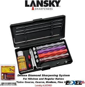 Lansky Diamond Deluxe Sharpening System LKDMD