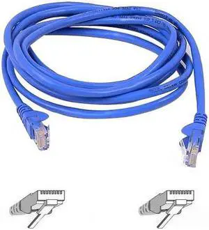 BELKIN MOBILE A3L791-15-BLU-S 15FT CAT5E BLU SNAGLESS UTP