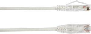 BLACK BOX C6APC28-WH-03 CAT6A 500-MHZ STRANDED ETHERNET PATCH CABLE - UNSHIELDED (UTP), CM PVC, SNAGLESS