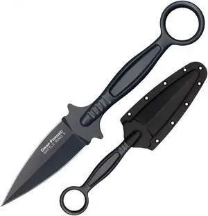Cold Steel Razor Sharp Drop Forged Battle Ring II Fixed Blade with Secure Sheath