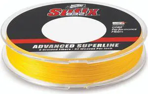 Sufix 832 Braid 20 lb Hi-Vis Yellow - 300 Yds