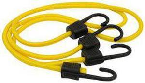 RoadPro RPJS-HD40 40 Heavy Duty Stretch Cords With Anti-Scratch Hooks - 10Mm 2-Pack