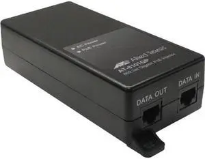 ALLIED TELESIS INC. AT-6101GP-10 SINGLE PORT POE+ INJECTOR (GIGABIT ETHERNET)
