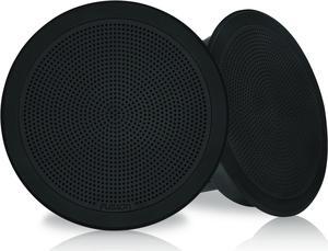 FUSION FM-F77RB 7 BLACK ROUND FLUSH MOUNT SPEAKERS