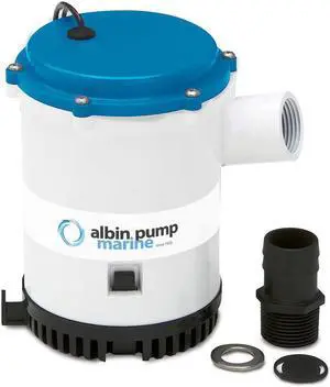 Albin Pump Bilge Pump Heavy Duty 2250 GPH - 12V