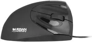 URBAN FACTORY EMR01UF ERGO MOUSE 1600 DPI WIRED