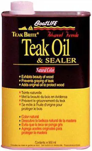 BOATLIFE 1188 TEAKBRITE OIL GOLDEN 32 FL. OZ.