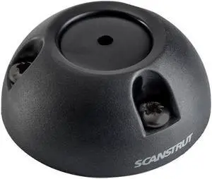 Scanstrut Black Small Deck Seal Connector .83" Cables - .35"-.55"