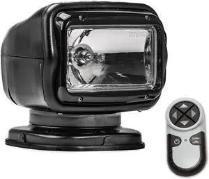GOLIGHT RADIORAY GT SERIES PERMANENT MOUNT BLACK HALOGEN